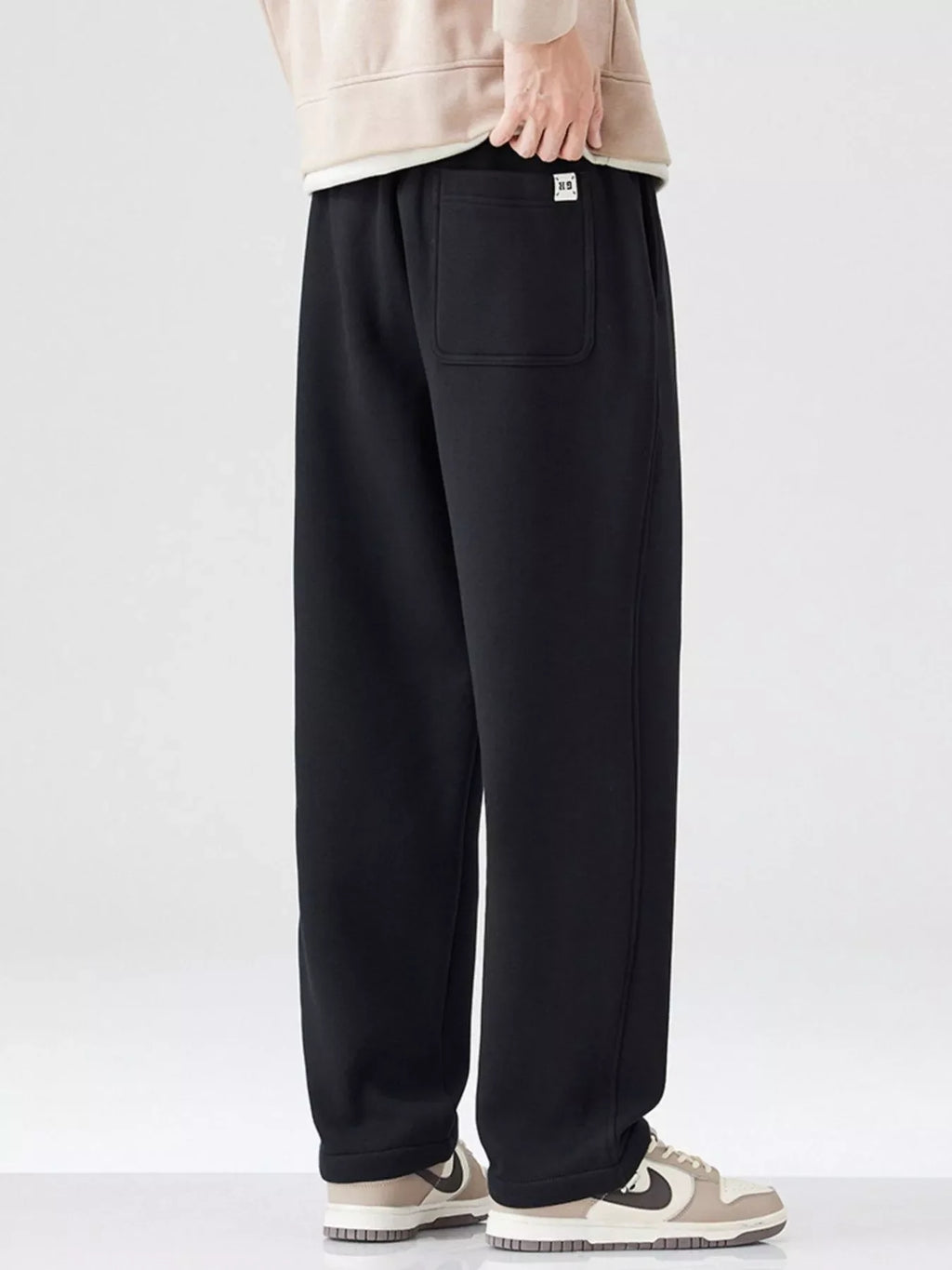 Men's Plus Size Wide Leg Pants