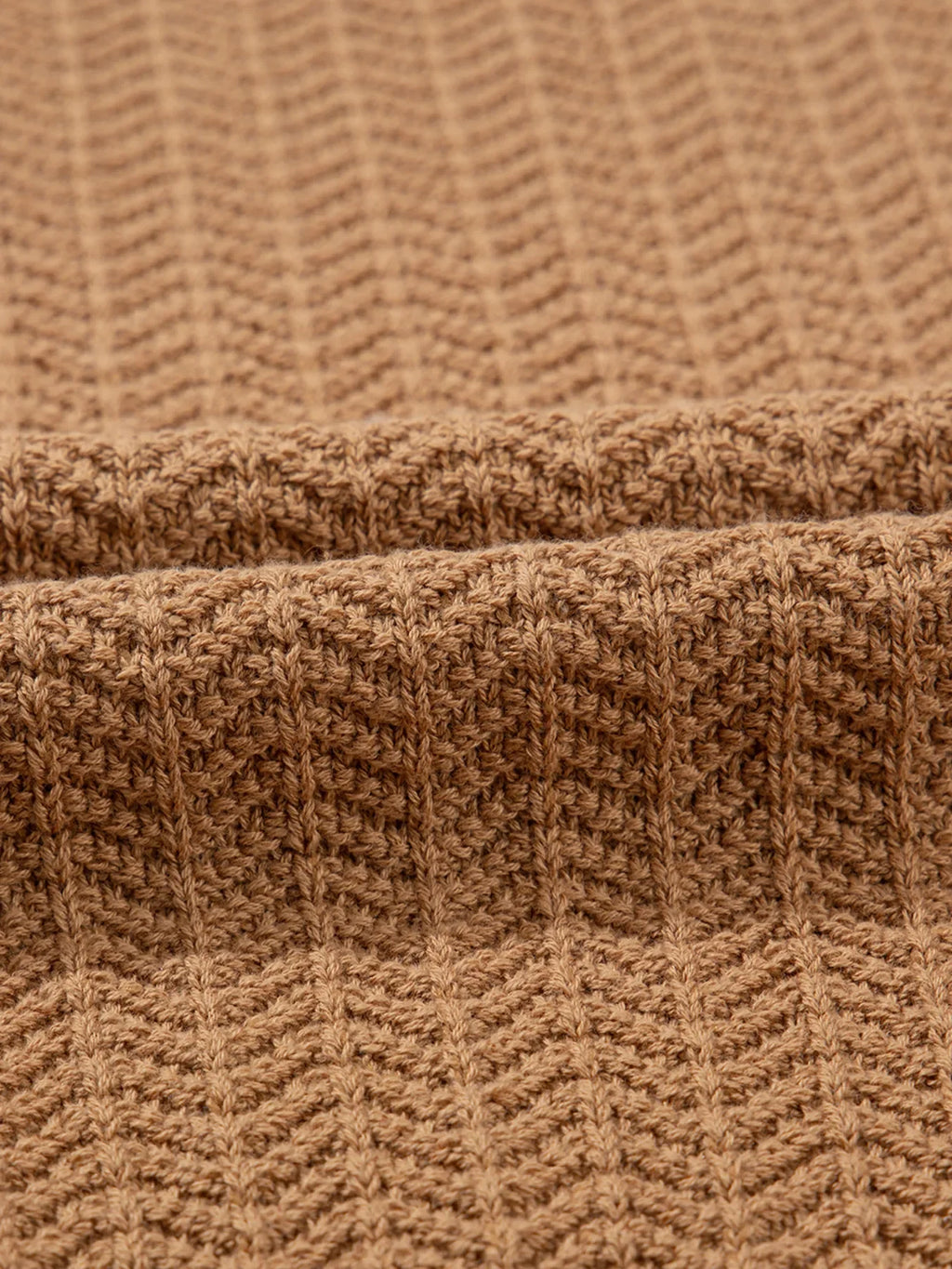 Contrast Trim Boxy Fit Sweater Vest