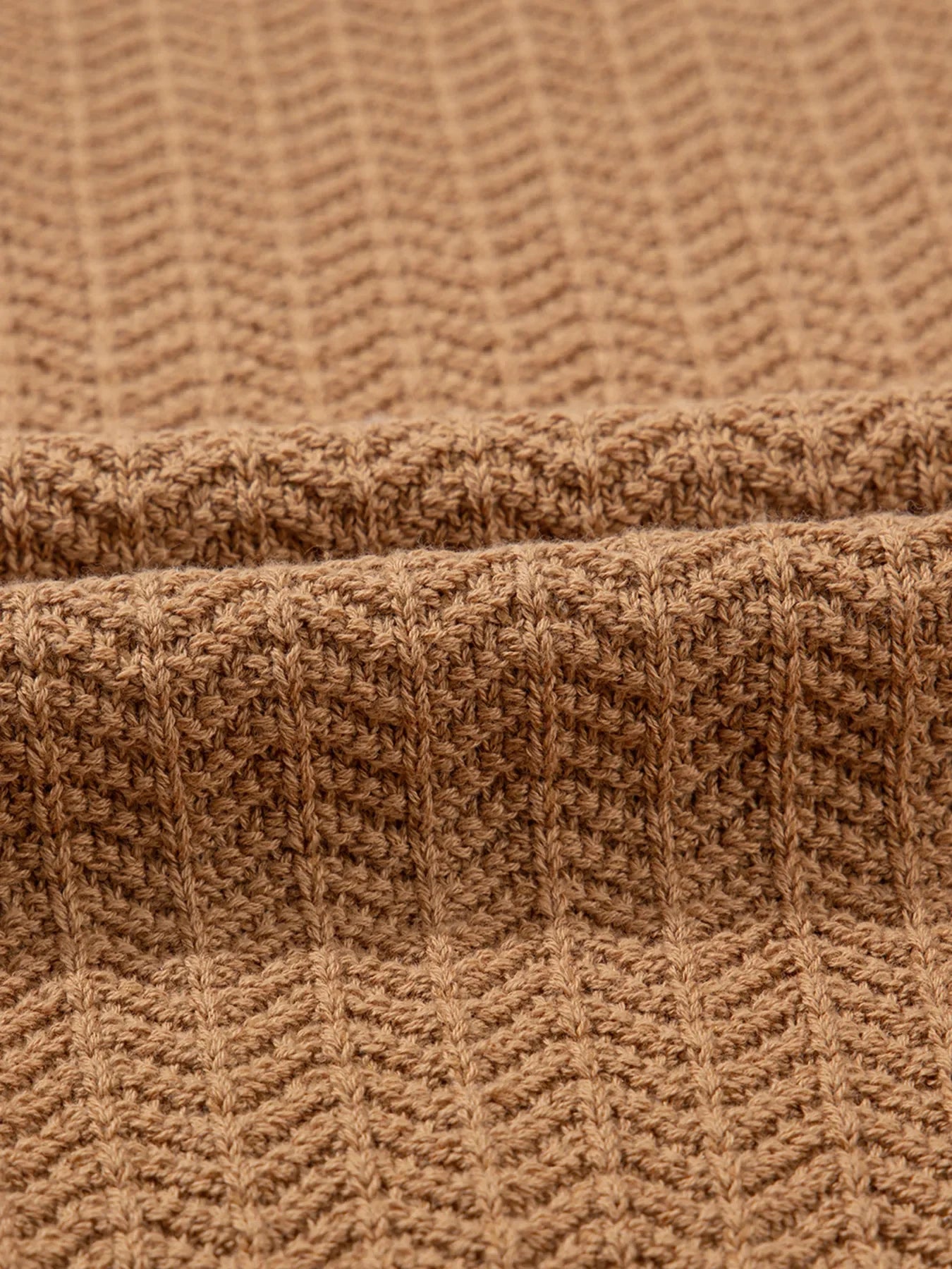 Contrast Trim Boxy Fit Sweater Vest