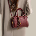 Vintage Style Barrel Crossbody Bag