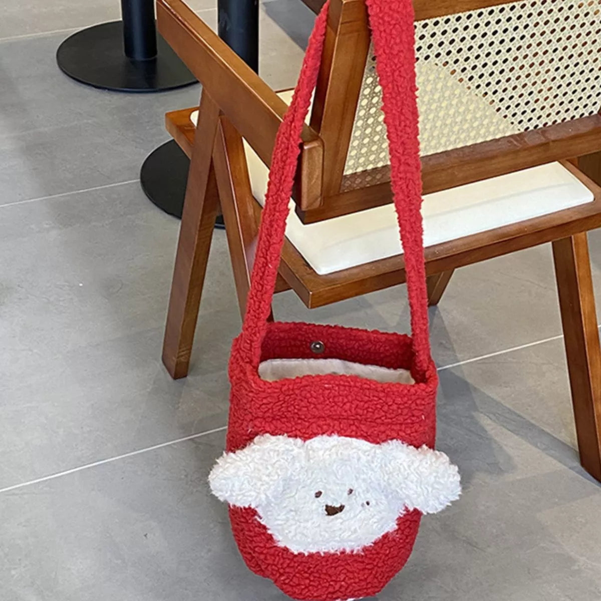Cute Dog Plush Crossbody Bag