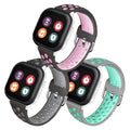 Mengudig 3 Pack Compatible with Gizmo Watch Band Replacement Gabb Watch Bands Syncup Kids Watch BandBreathable Soft Silicone Watch Bands for Kids Verizon Gizmo Watch 3 2 1