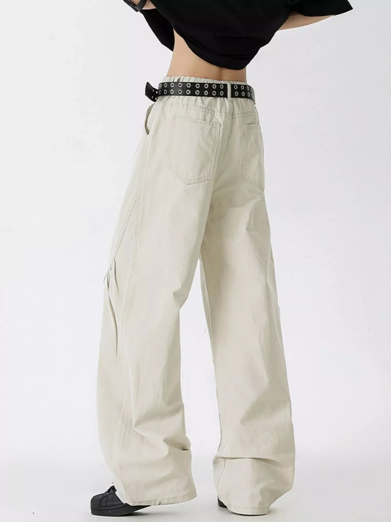 Men's Full Size Wide Leg Jeans Plus Size