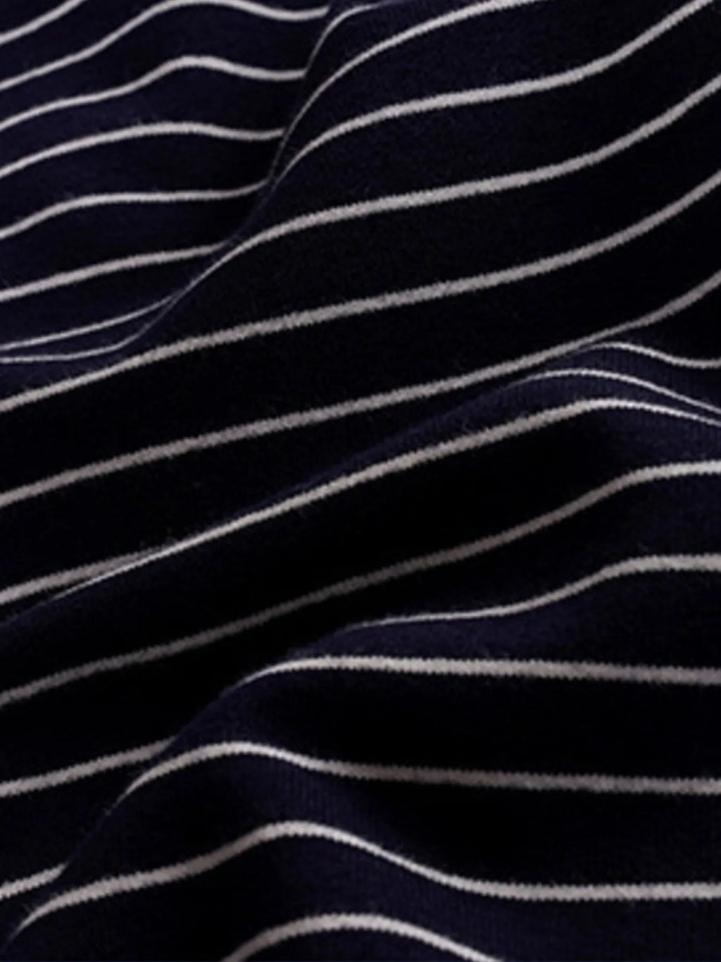 Men's Oversized Striped Long Sleeve T-Shirt