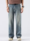 Men's Vintage Wash Loose Fit Jeans