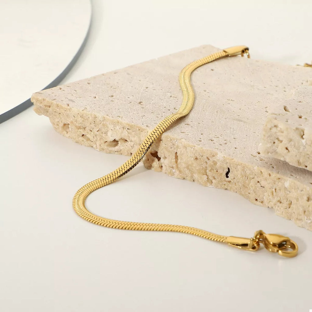 Stainless Steel Minimalist Chain Bracelet