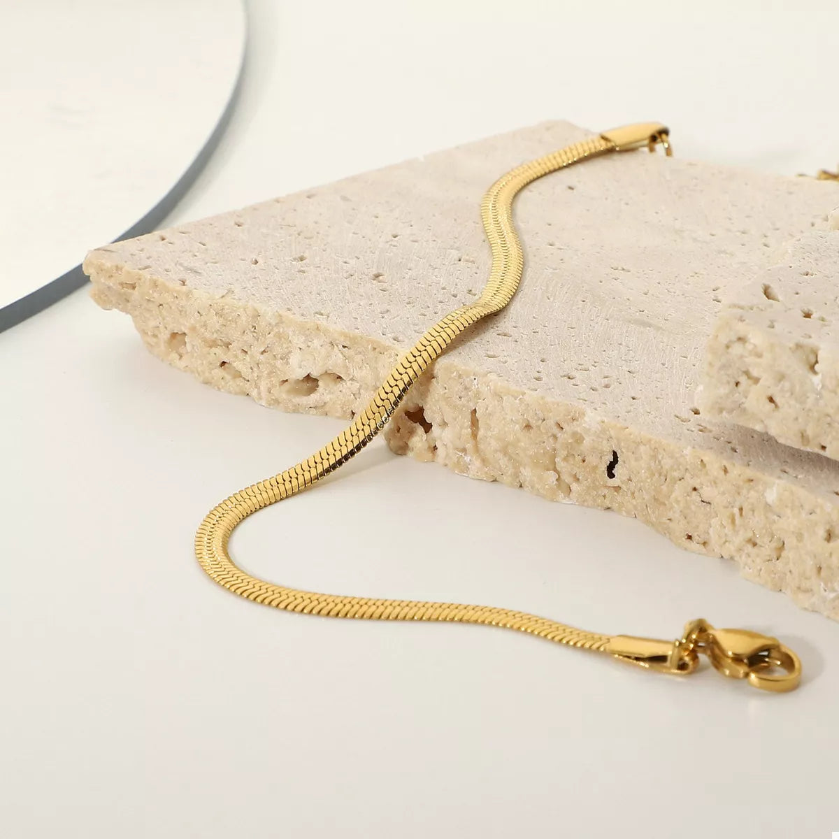 Stainless Steel Minimalist Chain Bracelet