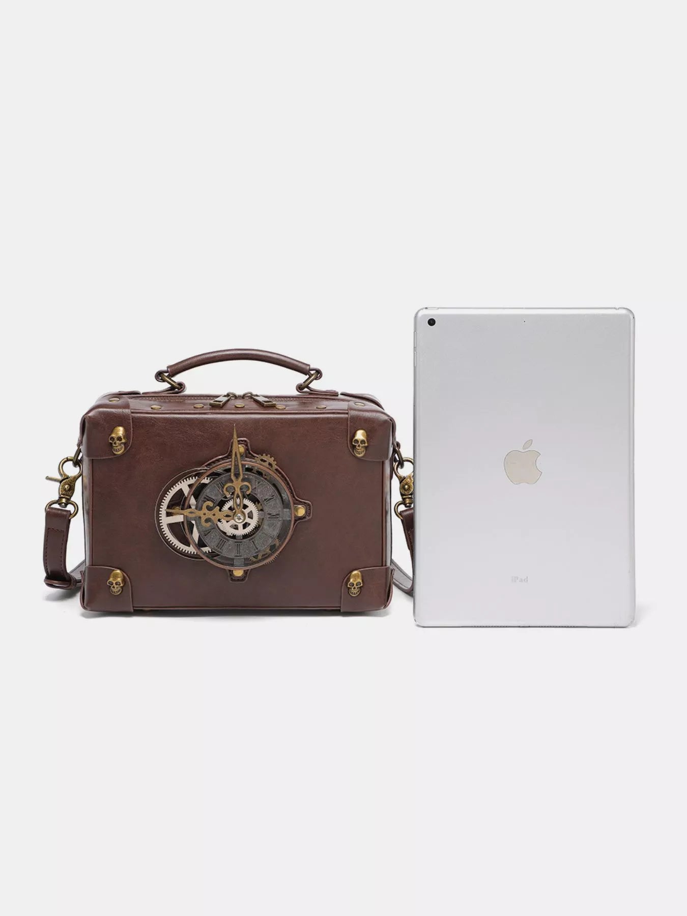Steampunk Clockwork Design Crossbody Bag