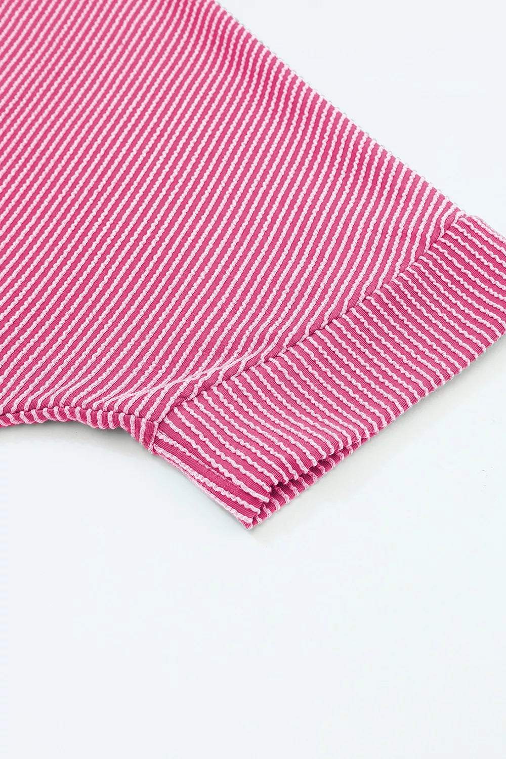 Ribbed Knit Off-Shoulder Blouse