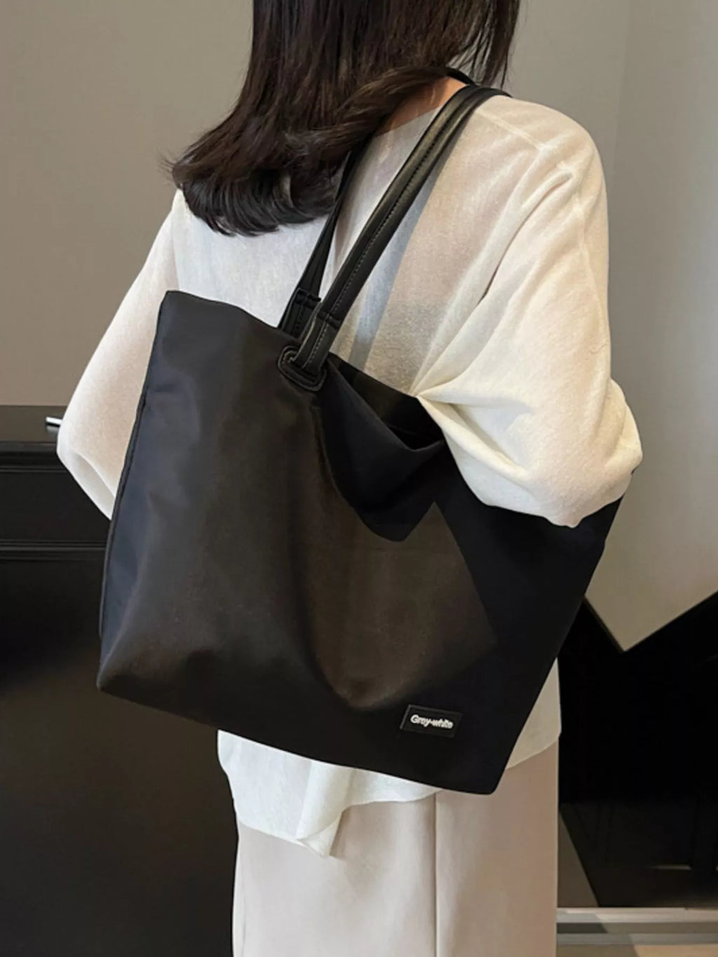 Oxford Cloth Shoulder Bag