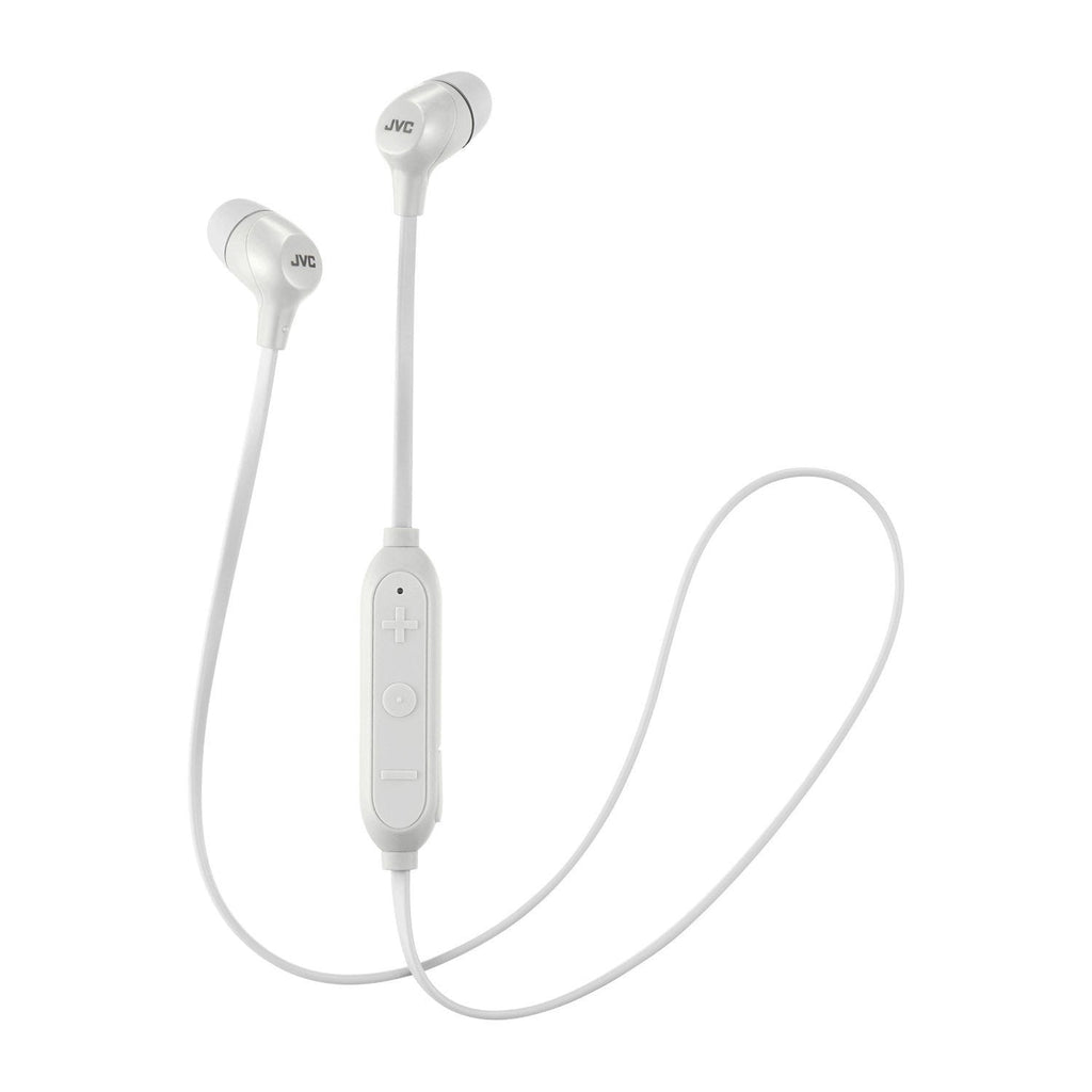 JVC Wireless Memory Foam Earbud Marshmallow White (HAFX29BTW)