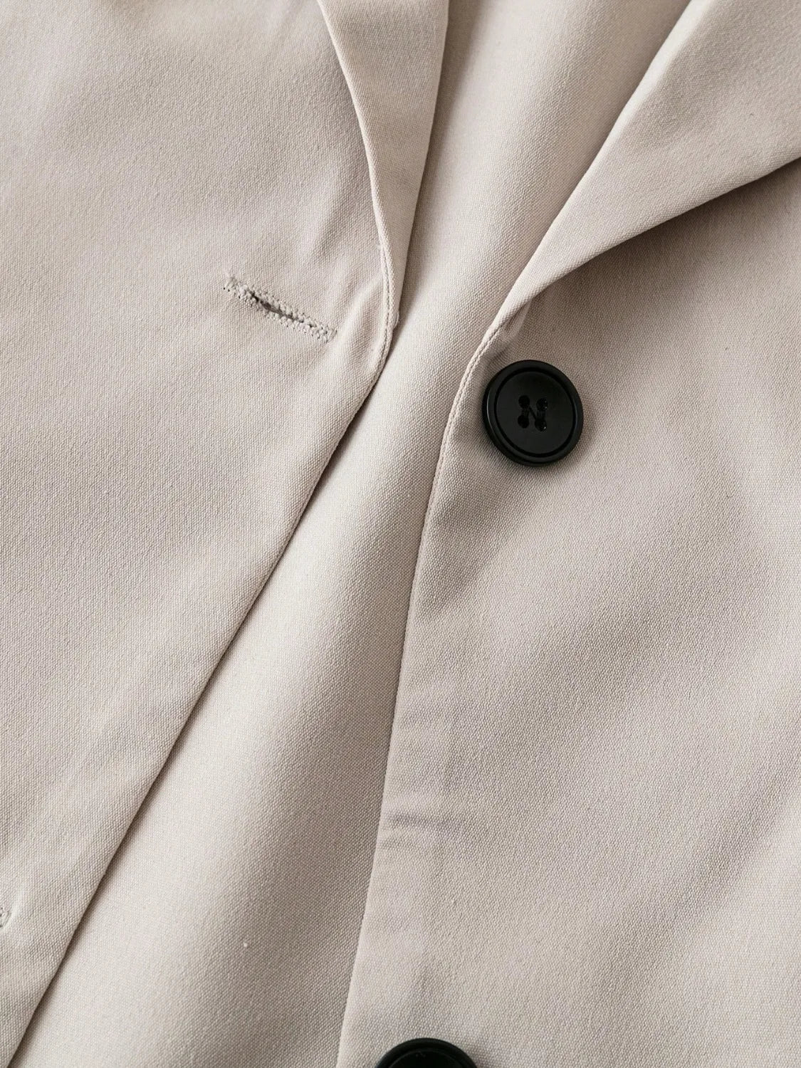 Short Sleeve Lapel Collar Solid Blazer