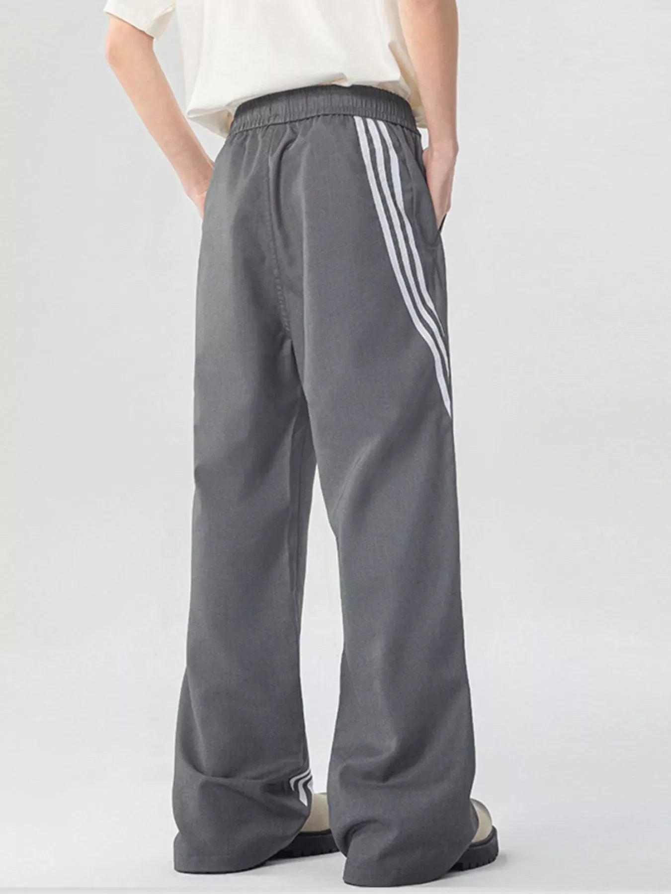 Men's Full Size Wide Leg Pants Plus Size