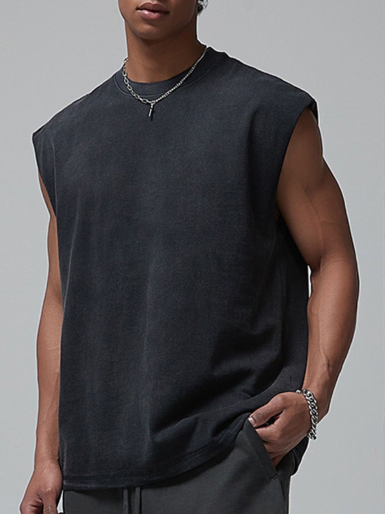 Men's Round Neck Tank