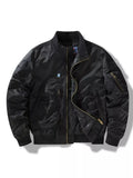 Men's Full Size Zip Up Long Sleeve Jacket Plus Size