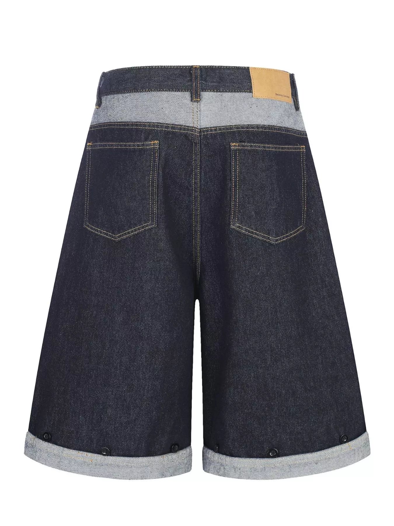 Men's Button Fly Denim Capris