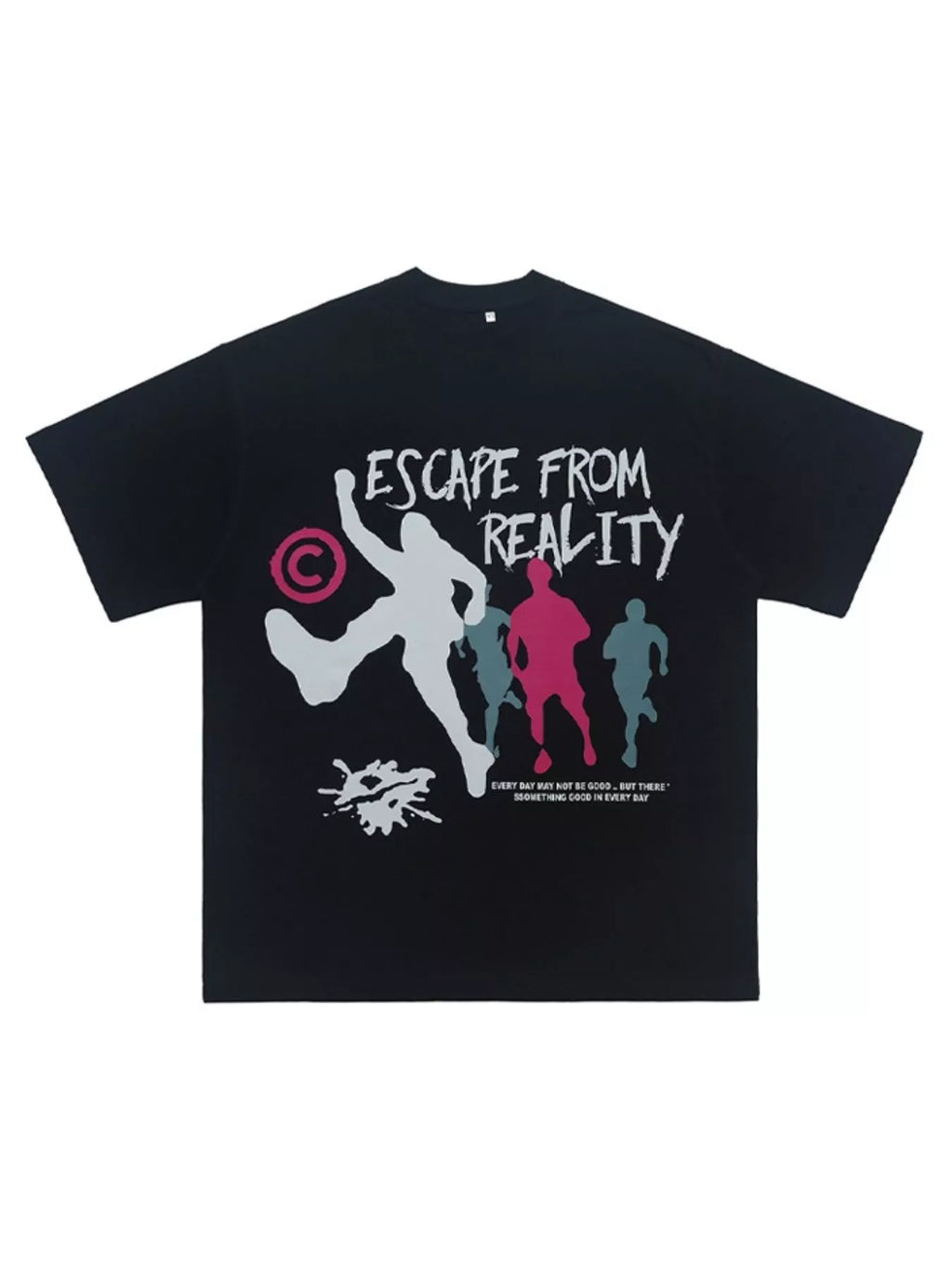 Men's Graphic Round Neck Short Sleeve T-Shirt