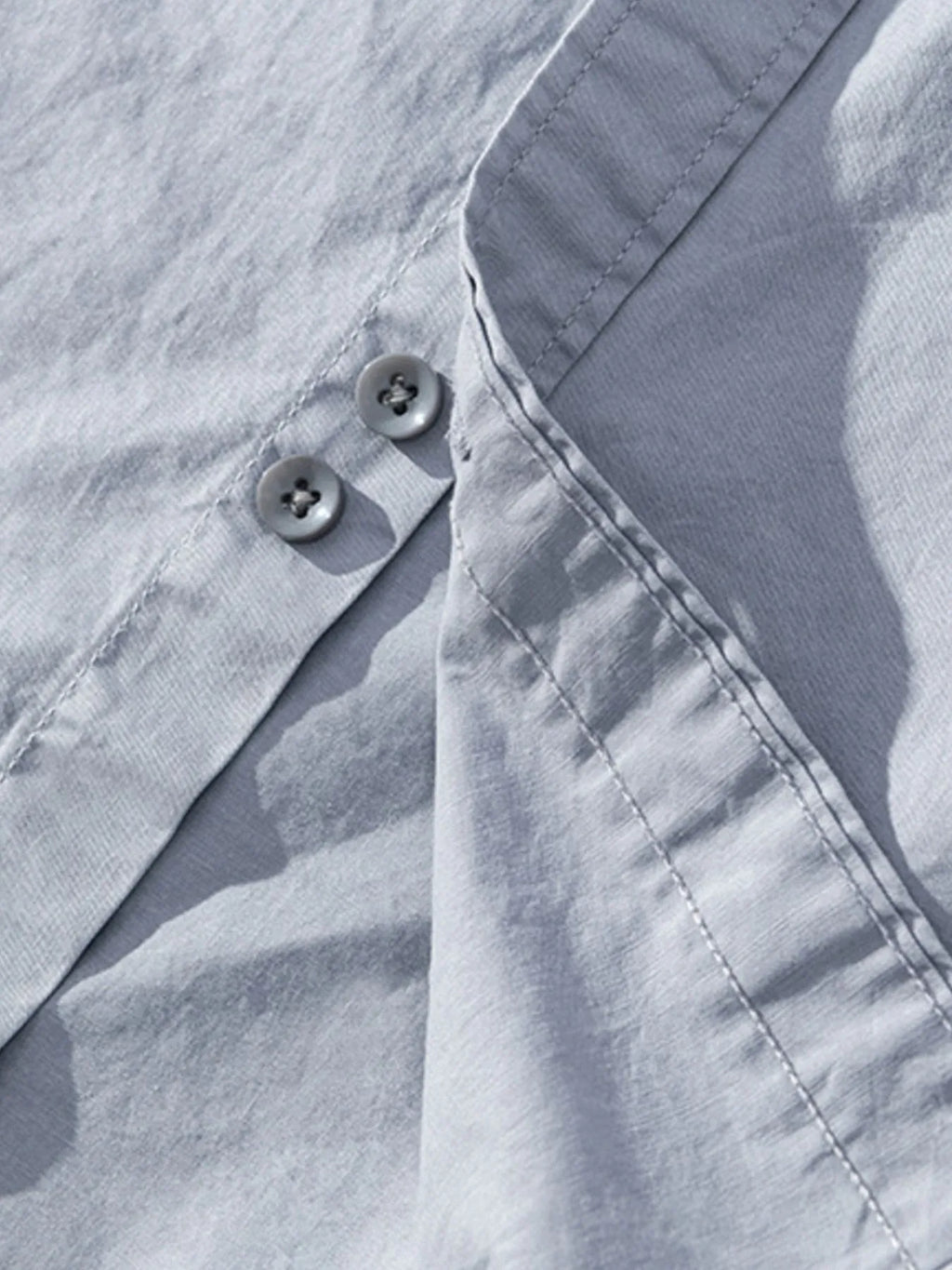 Men's Plus Size Button Up Short Sleeve Shirt