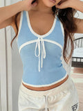 Tie-Front Tank Top
