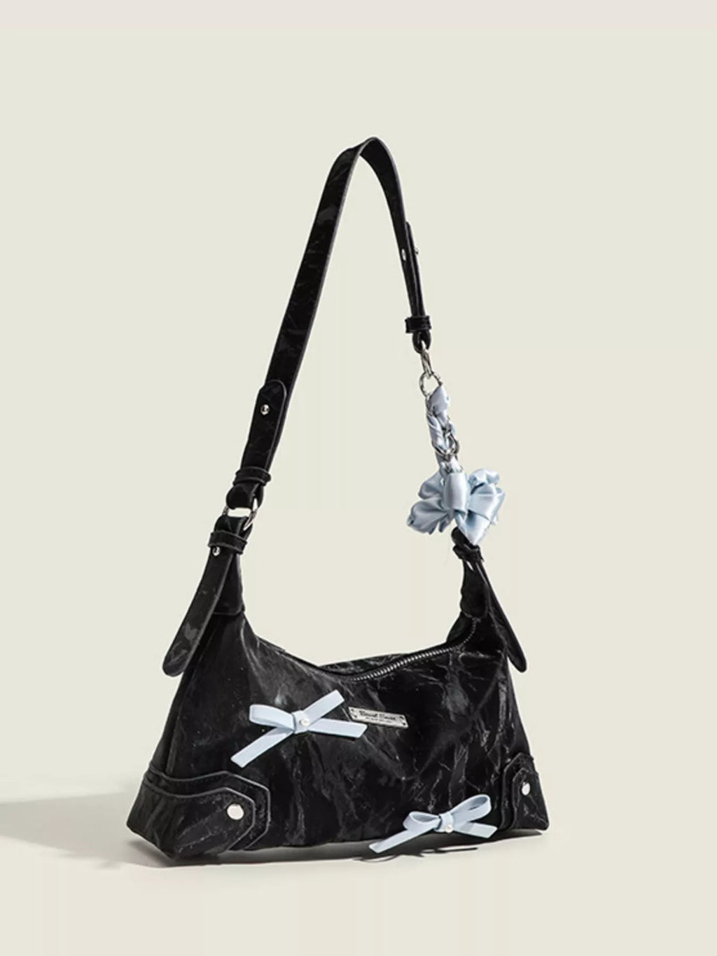 Bow Decor Shoulder Bag