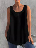 Solid Color Round Neck Tank