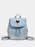 Heart Flap Backpack Bag