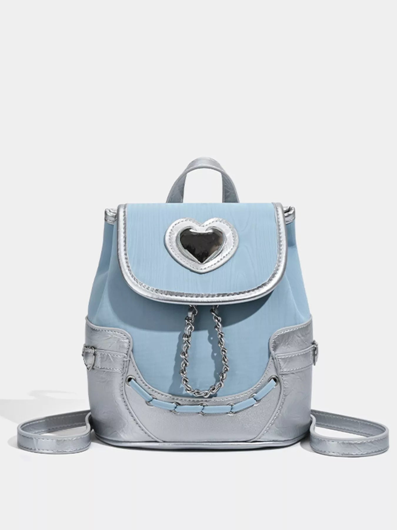 Heart Flap Backpack Bag