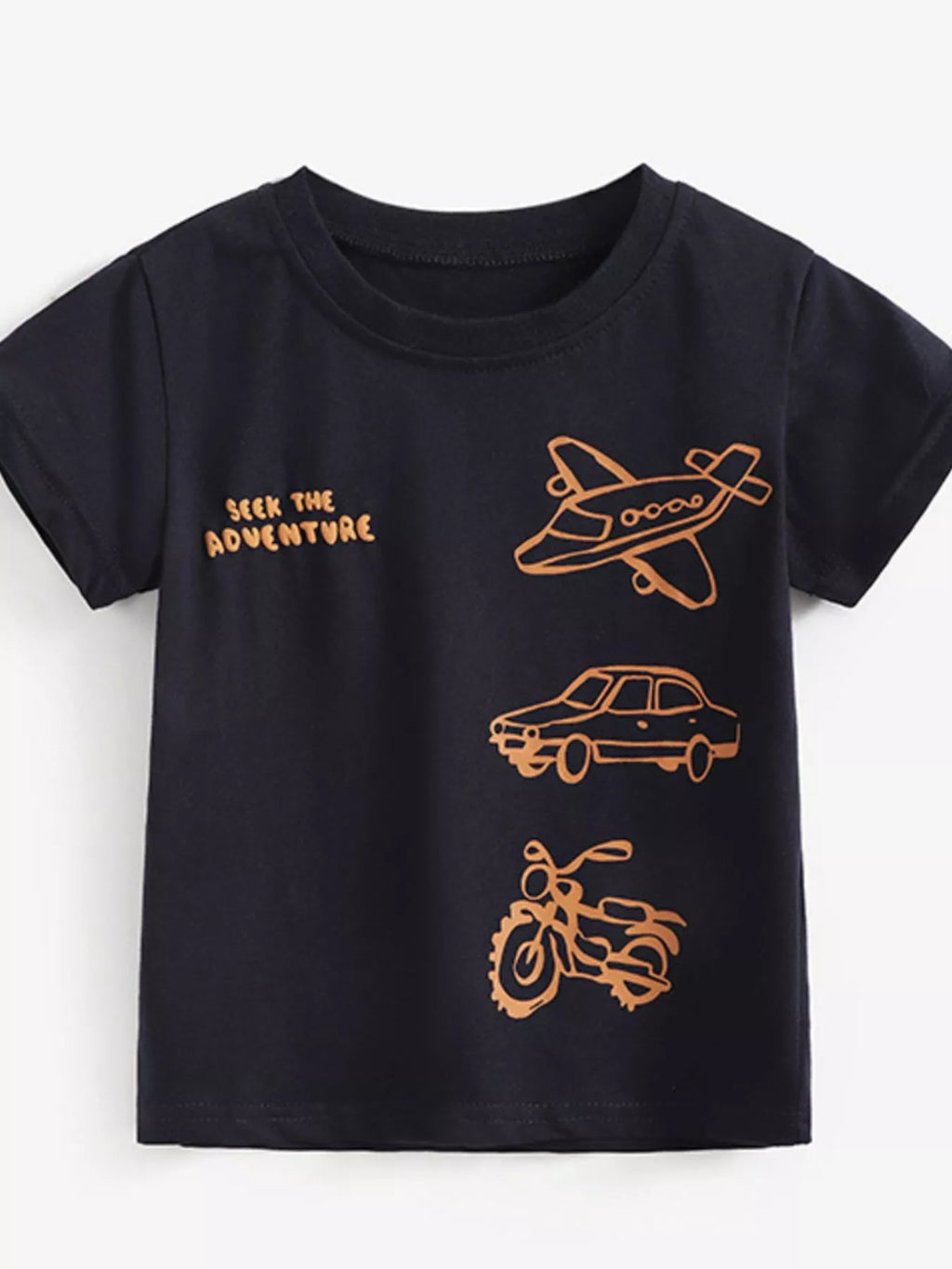 Children's Adventure Transport Graphic T-Shirt