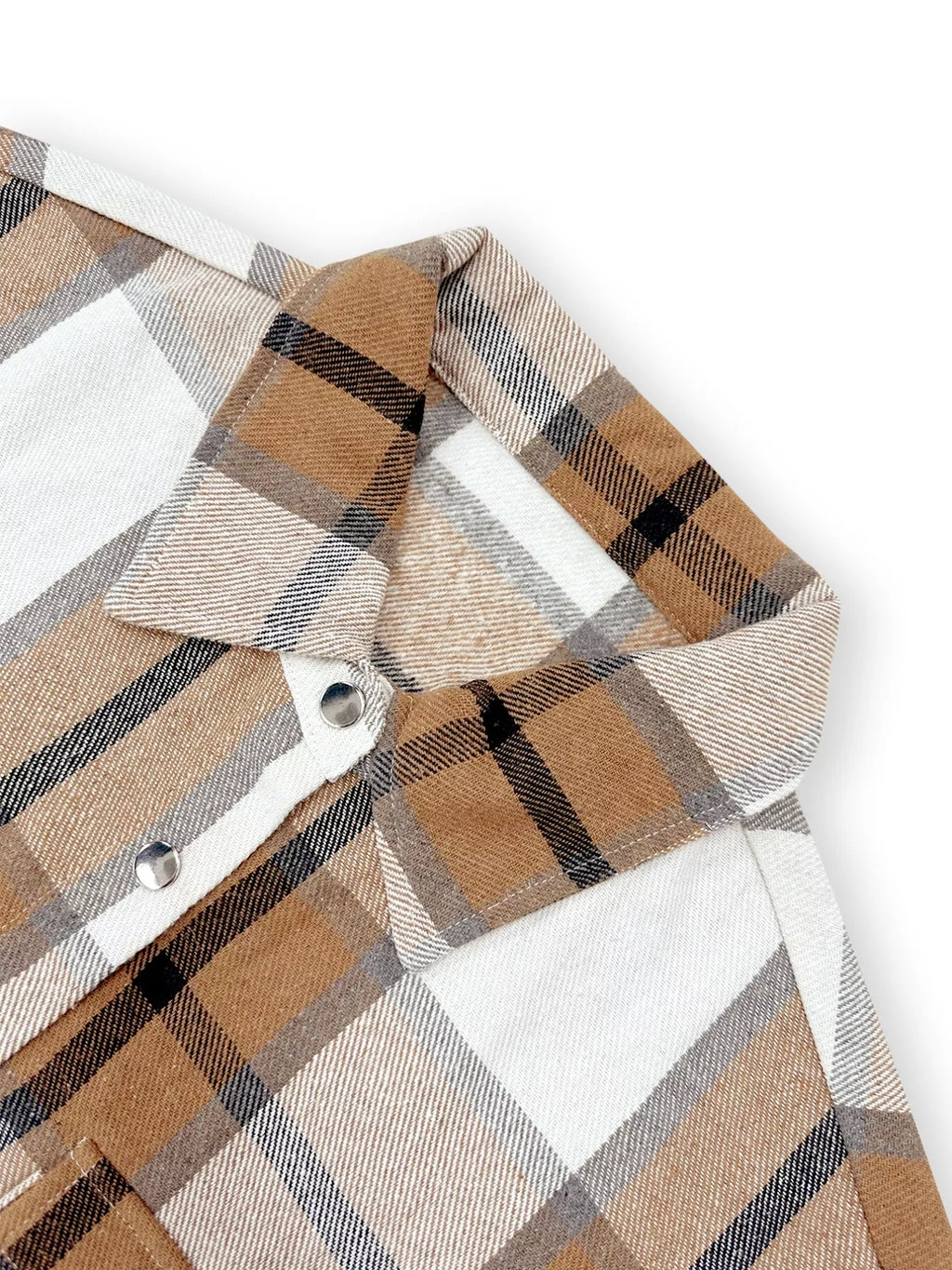 Plus Size Casual Plaid Button-Down Shirt