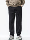 Men's Plus Size Casual Loose Fit Wide Leg Pants