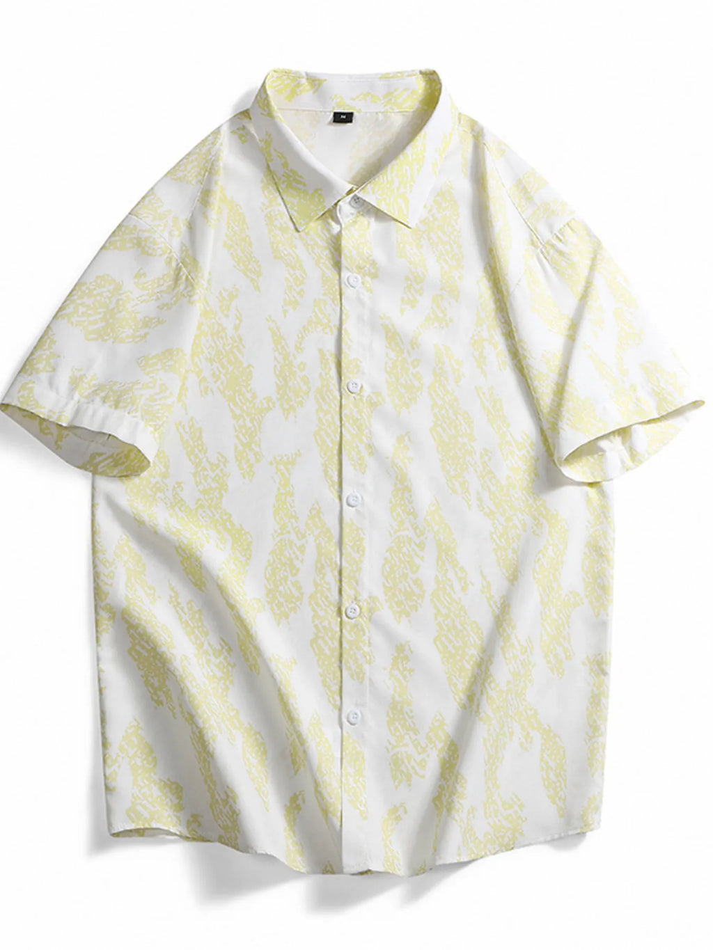 Men's Plus Size Casual Short Sleeve Shirt