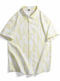 Men's Plus Size Casual Short Sleeve Shirt