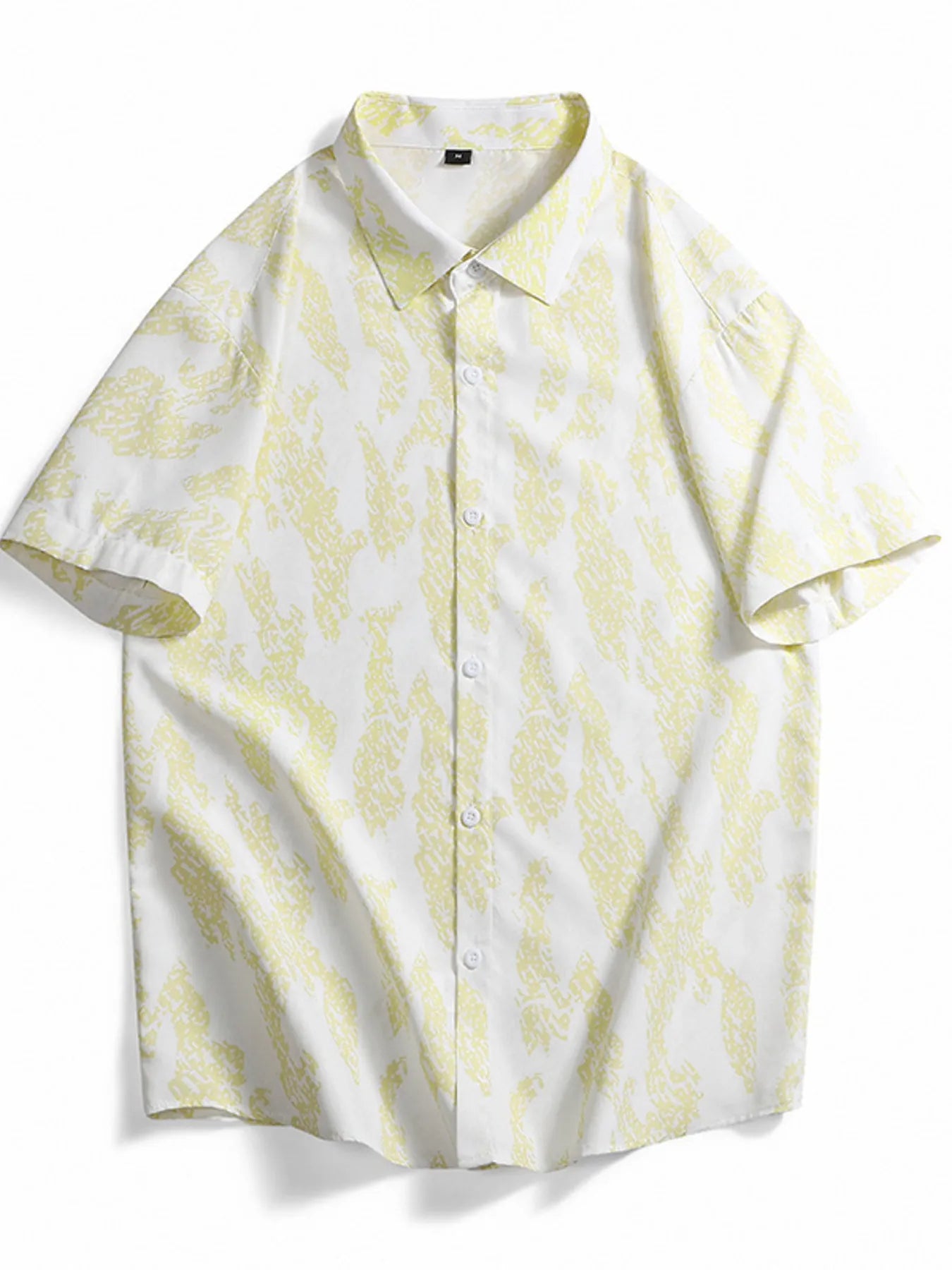 Men's Plus Size Casual Short Sleeve Shirt