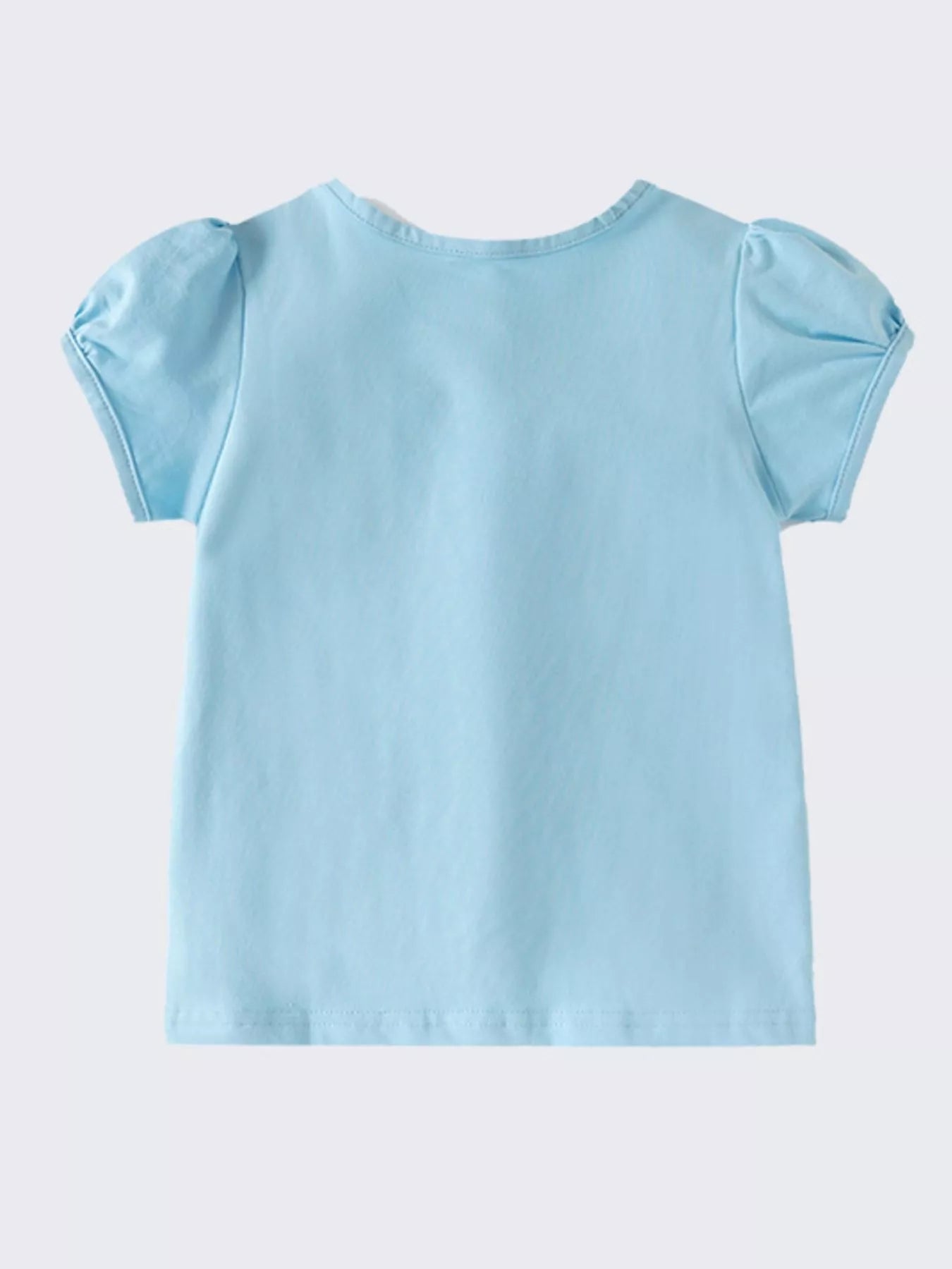Children's Puppy Graphic Short Sleeve T-Shirt