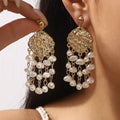 18K Gold-Plated Dangle Earrings