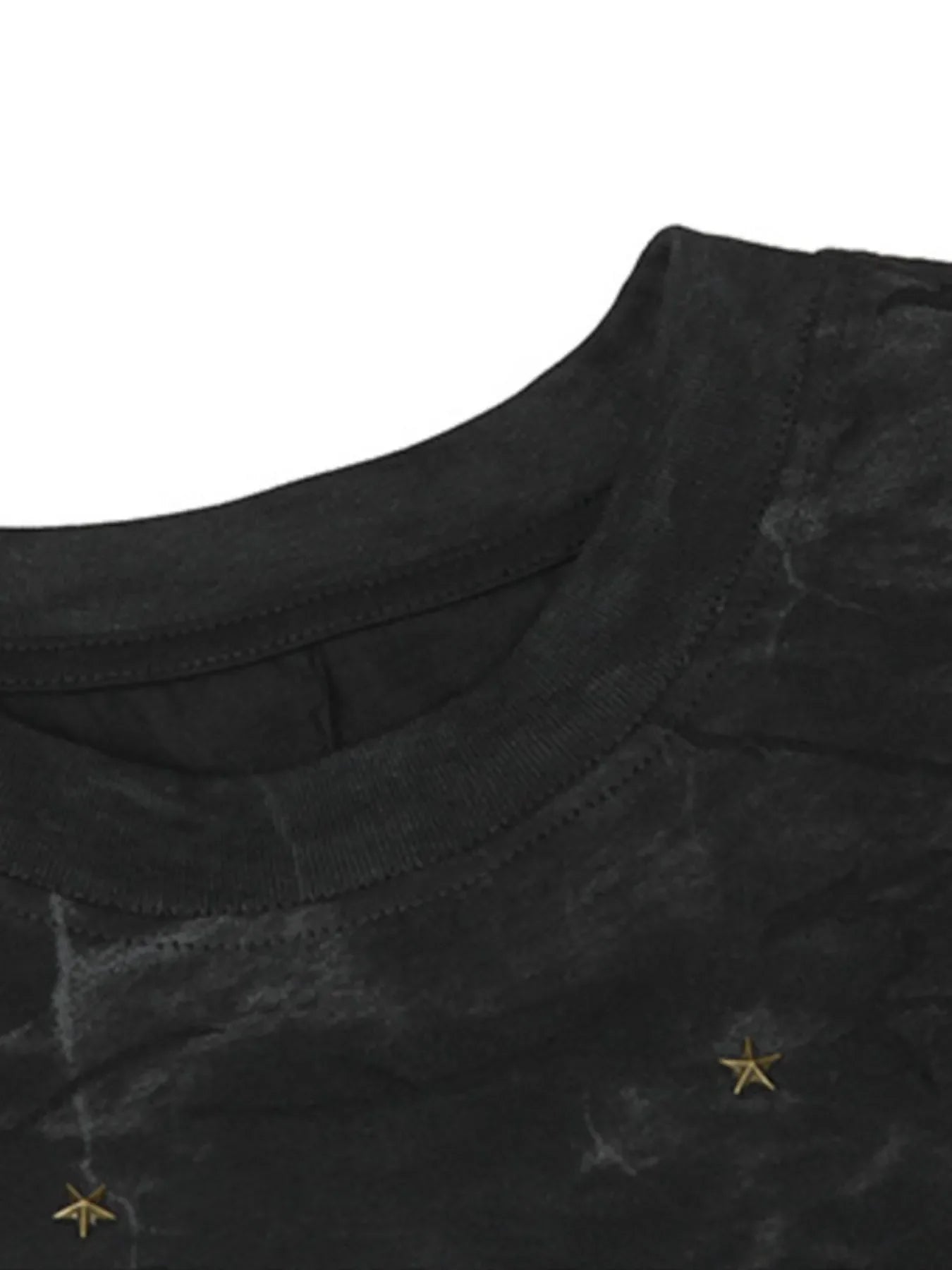 Men's Stars Round Neck Oversized T-Shirt