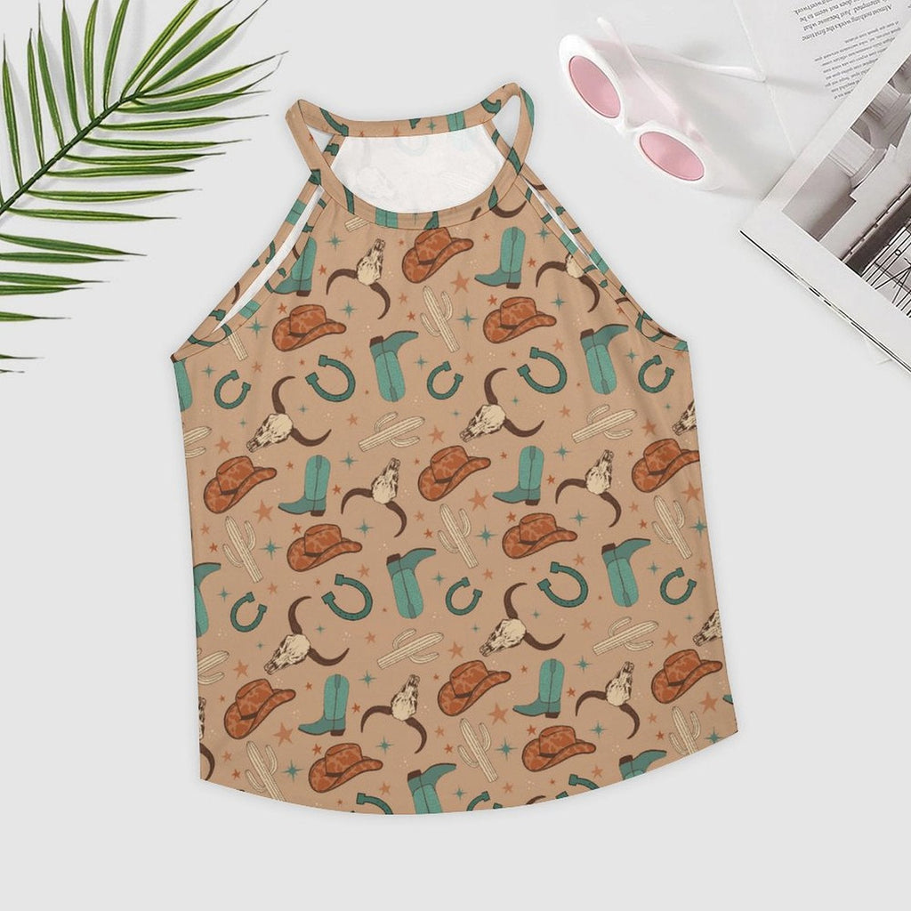 Baha Ranch Western Symbols Tank Top
