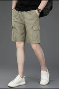 Men's Plus Size Loose Fit Cargo Shorts