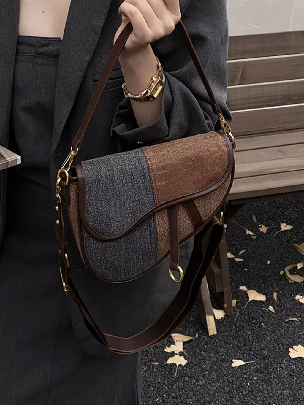 Adjustable Strap Crossbody Bag