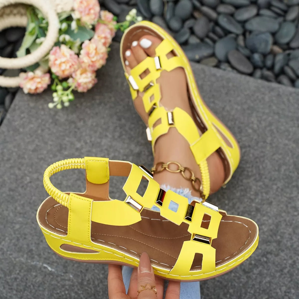 Open Toe Wedge Sandals