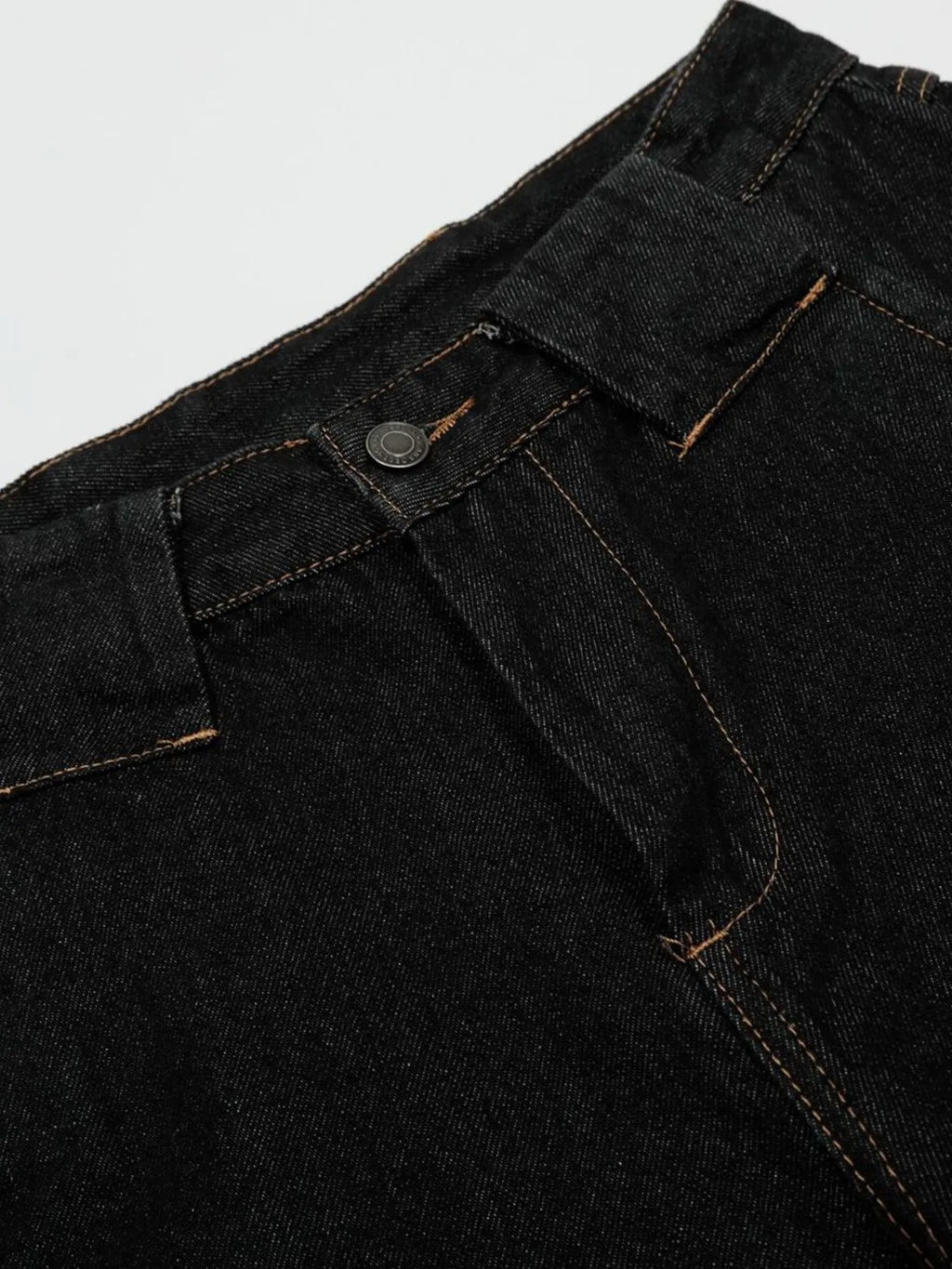 Men's Wide Leg Denim Shorts