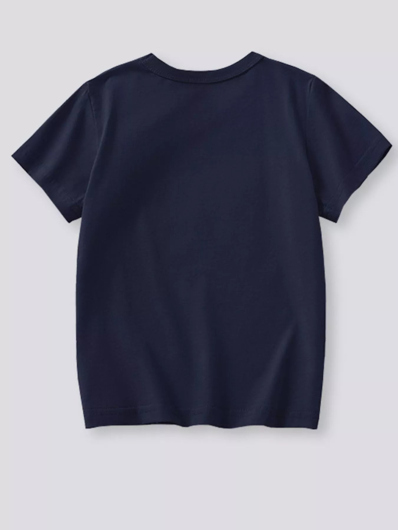 Children's Dinosaur Graphic Round Neck T-Shirt