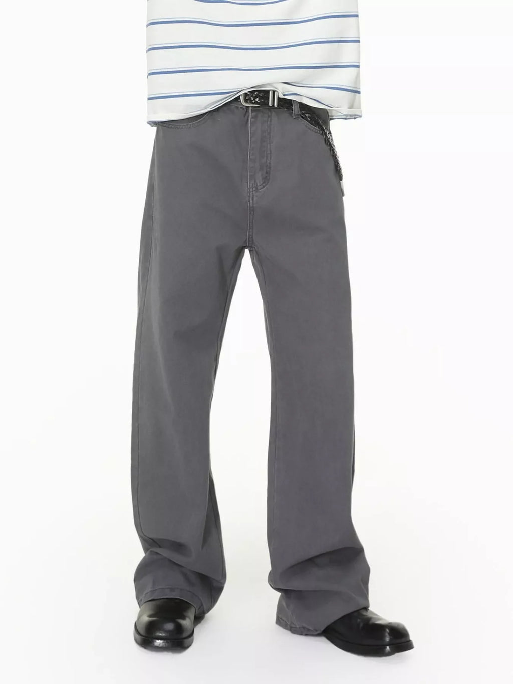 Men's Washed Loose Fit Jeans