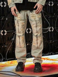 Men's Distressed Loose Fit Jeans