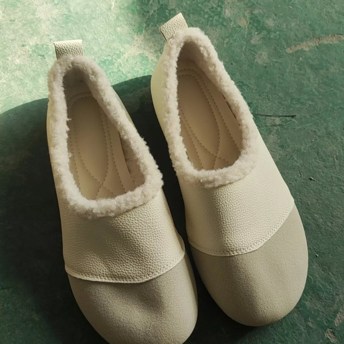 Plush-Lined Slip-Ons