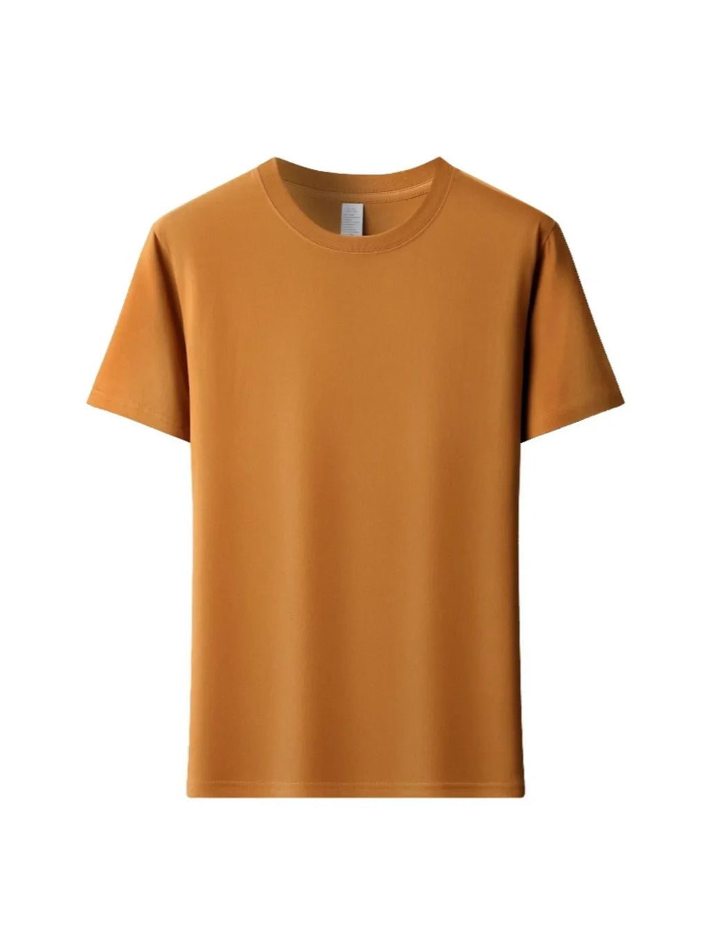 Men's Plus Size Round Neck Short Sleeve T-Shirt