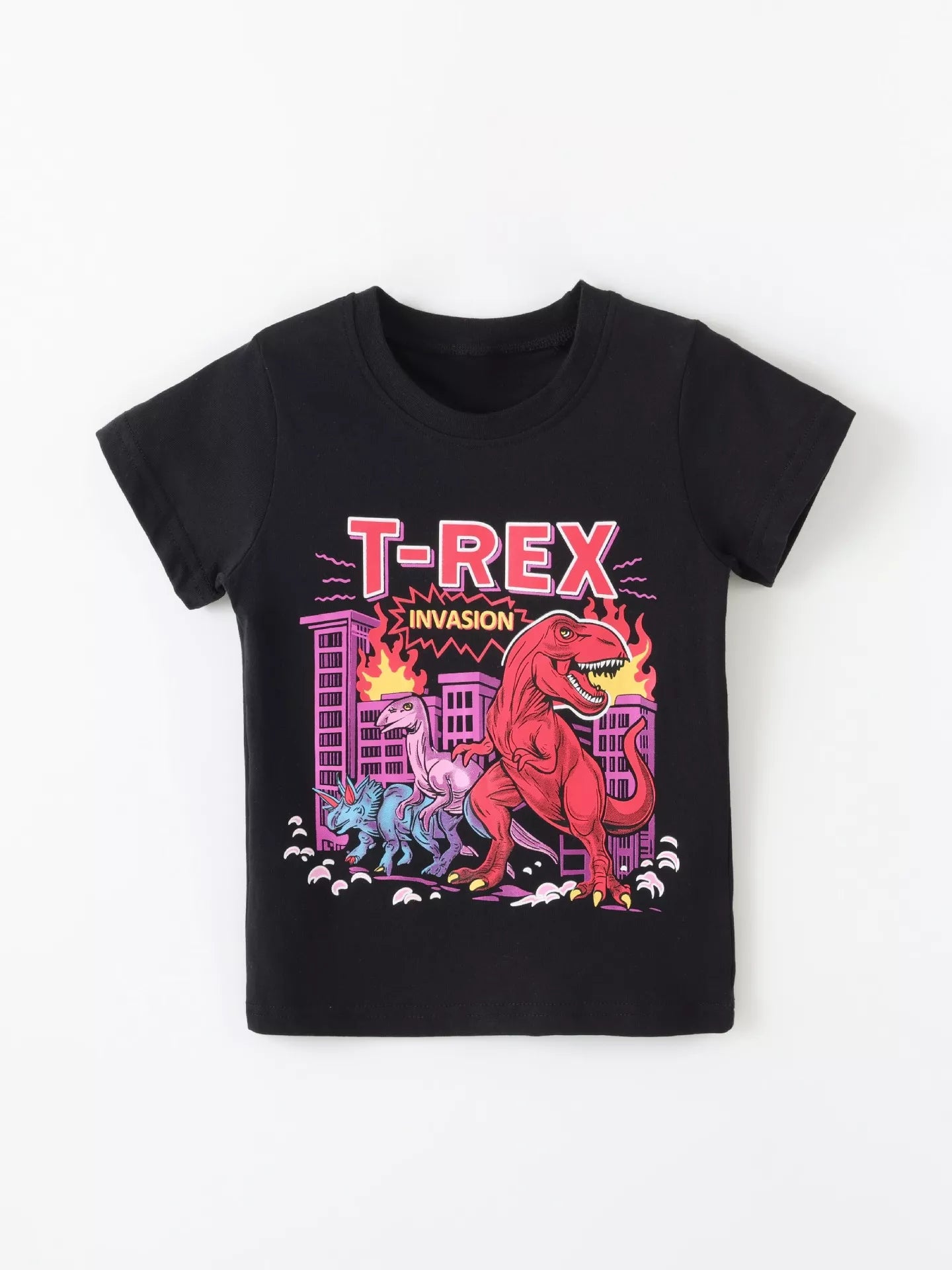 Children's T-Rex Invasion Graphic T-Shirt