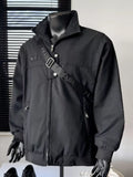 Men's Plus Size Casual Lightweight Bomber Jacket