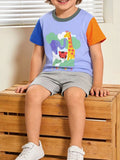 Children's Animal Graphic Short Sleeve T-Shirt