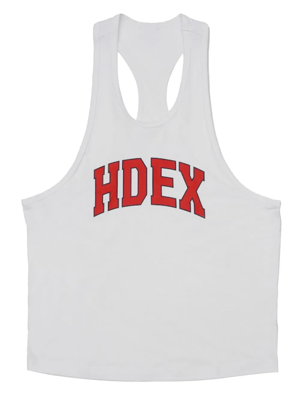Men's Plus Size Round Neck Letter Graphic Tank